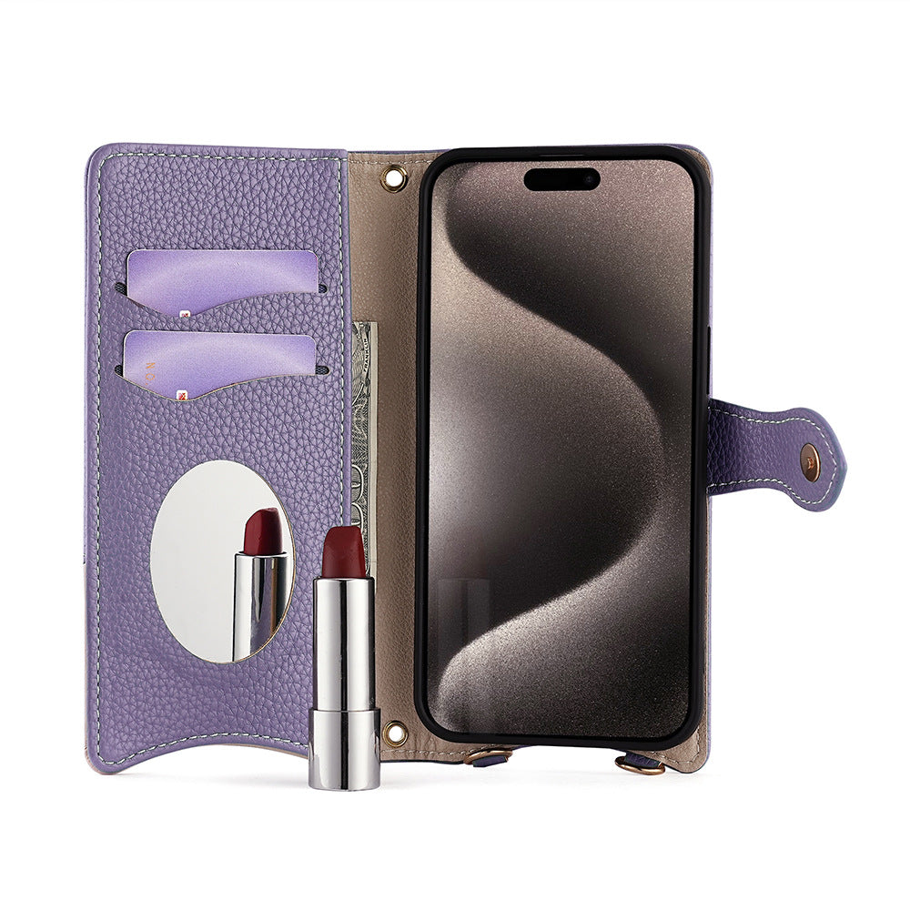 Promax Makeup Mirror Crossbody Phone Cases