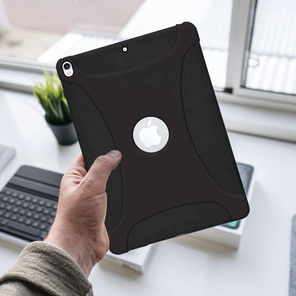 AMZER Shockproof Rugged Silicone Skin Jelly Case for Apple iPad Air