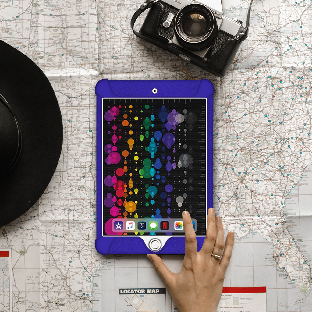 AMZER Shockproof Rugged Silicone Skin Jelly Case for Apple iPad Air