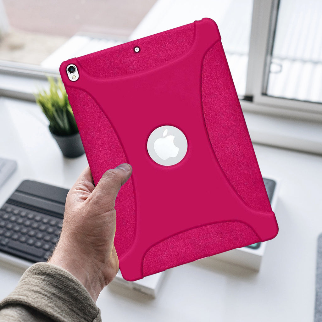 AMZER Shockproof Rugged Silicone Skin Jelly Case for Apple iPad Air