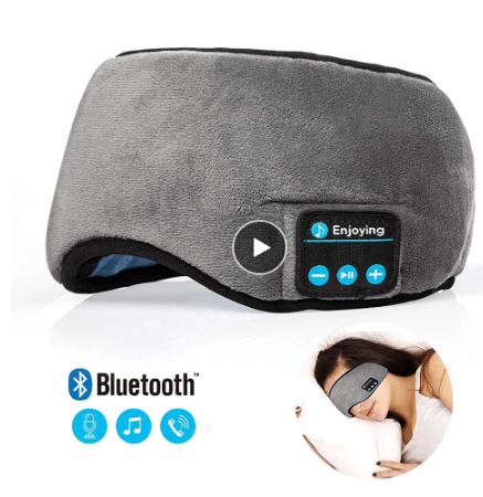 3D Bluetooth Eye Mask Headset With Music