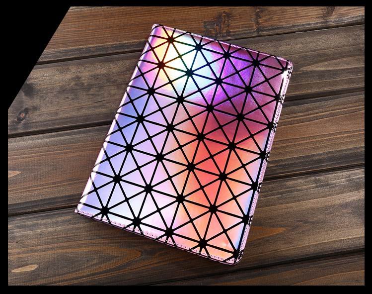 Laser Diamond Lattice iPad Case
