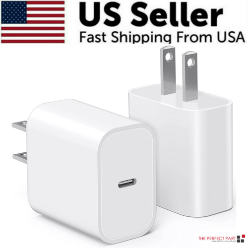 20W USB C Super Fast Charger PD To Type C Cable For iPhone 15 iPad