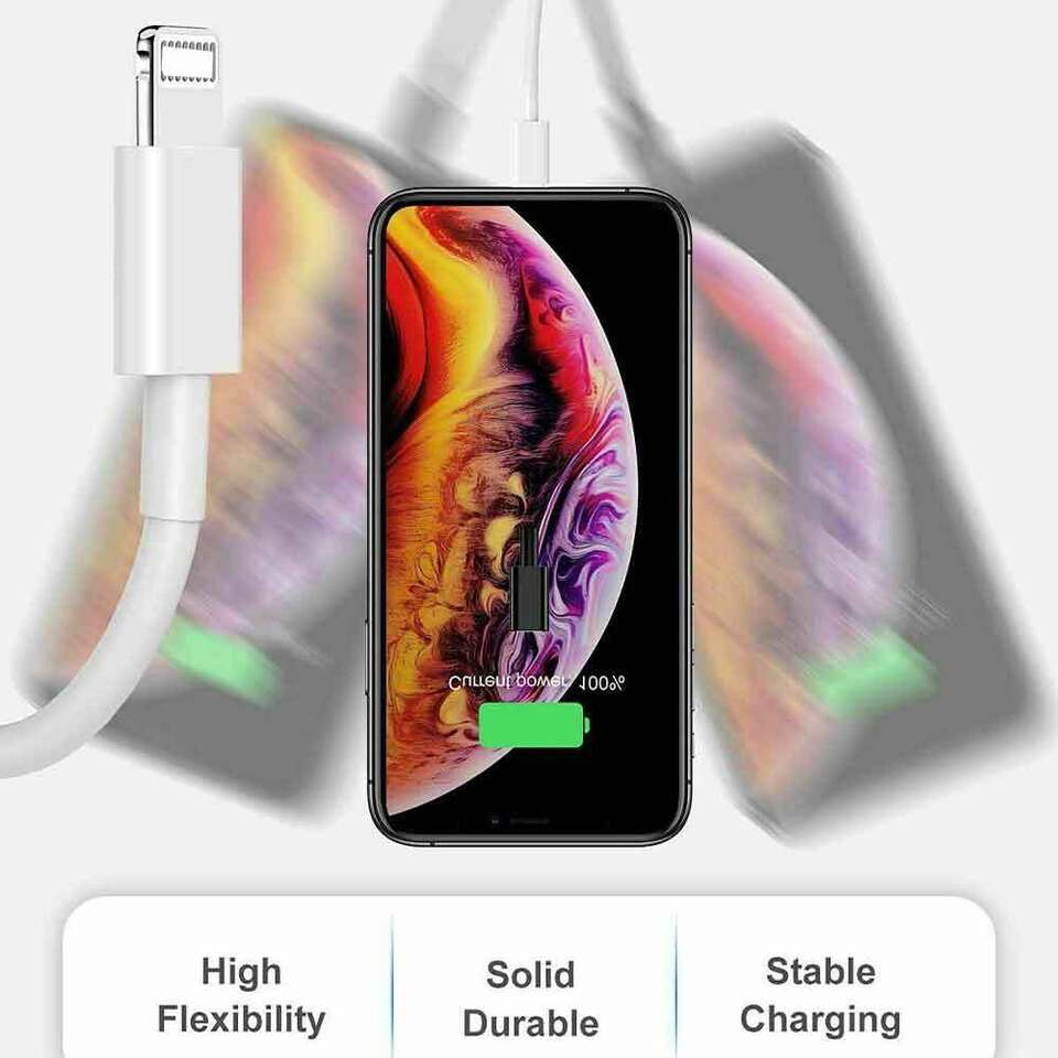 20W USB C Super Fast Charger PD To Type C Cable For iPhone 15 iPad