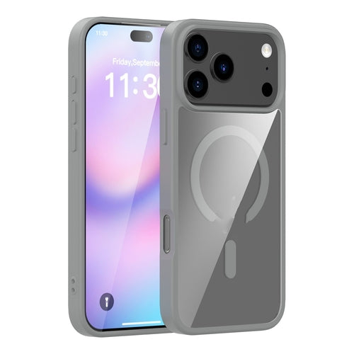 Translucent Frosted Silicone Phone Case for iPhone 17 Pro in Multiple