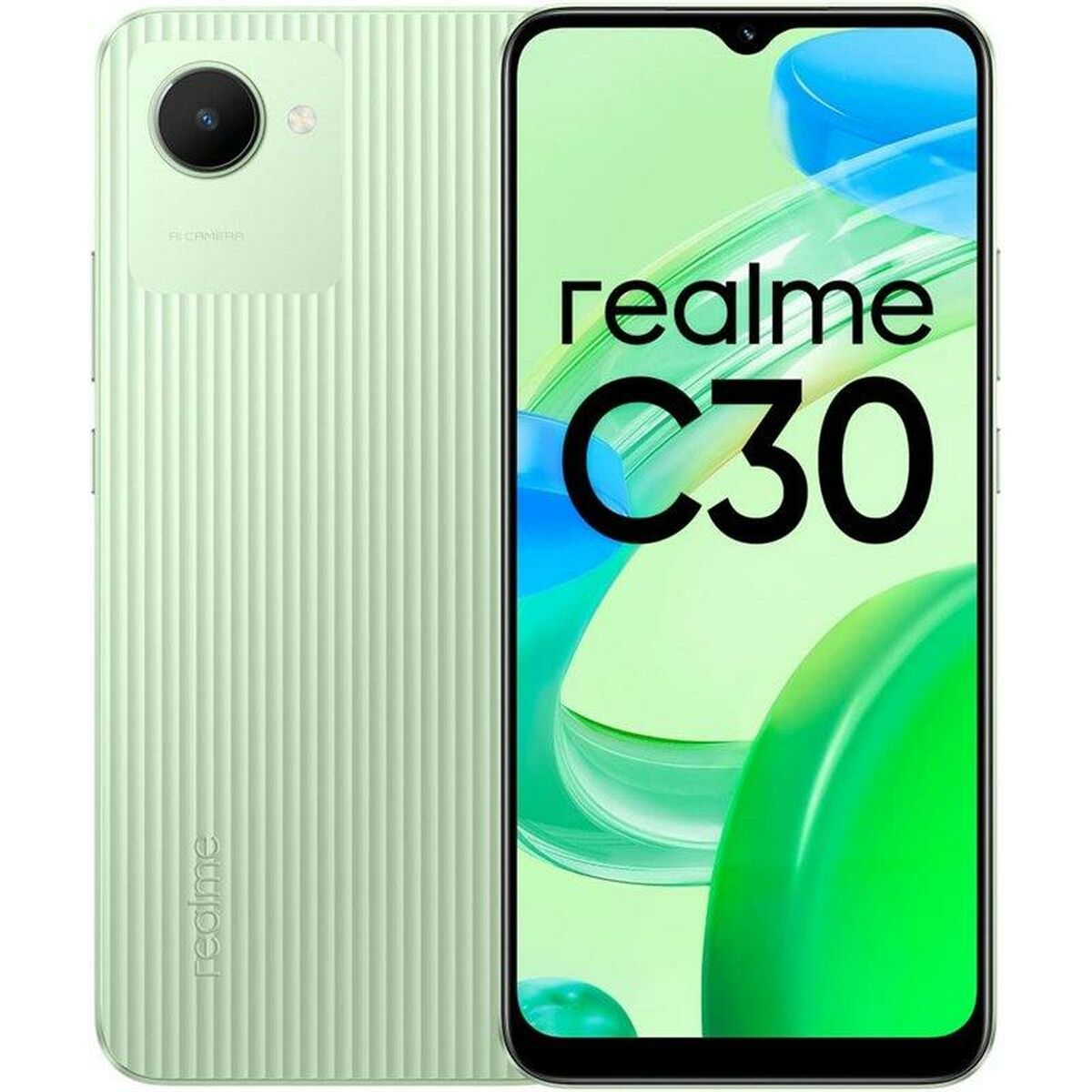 Smartphone Realme C30 Green 3 GB RAM Unisoc 6,5" 32 GB