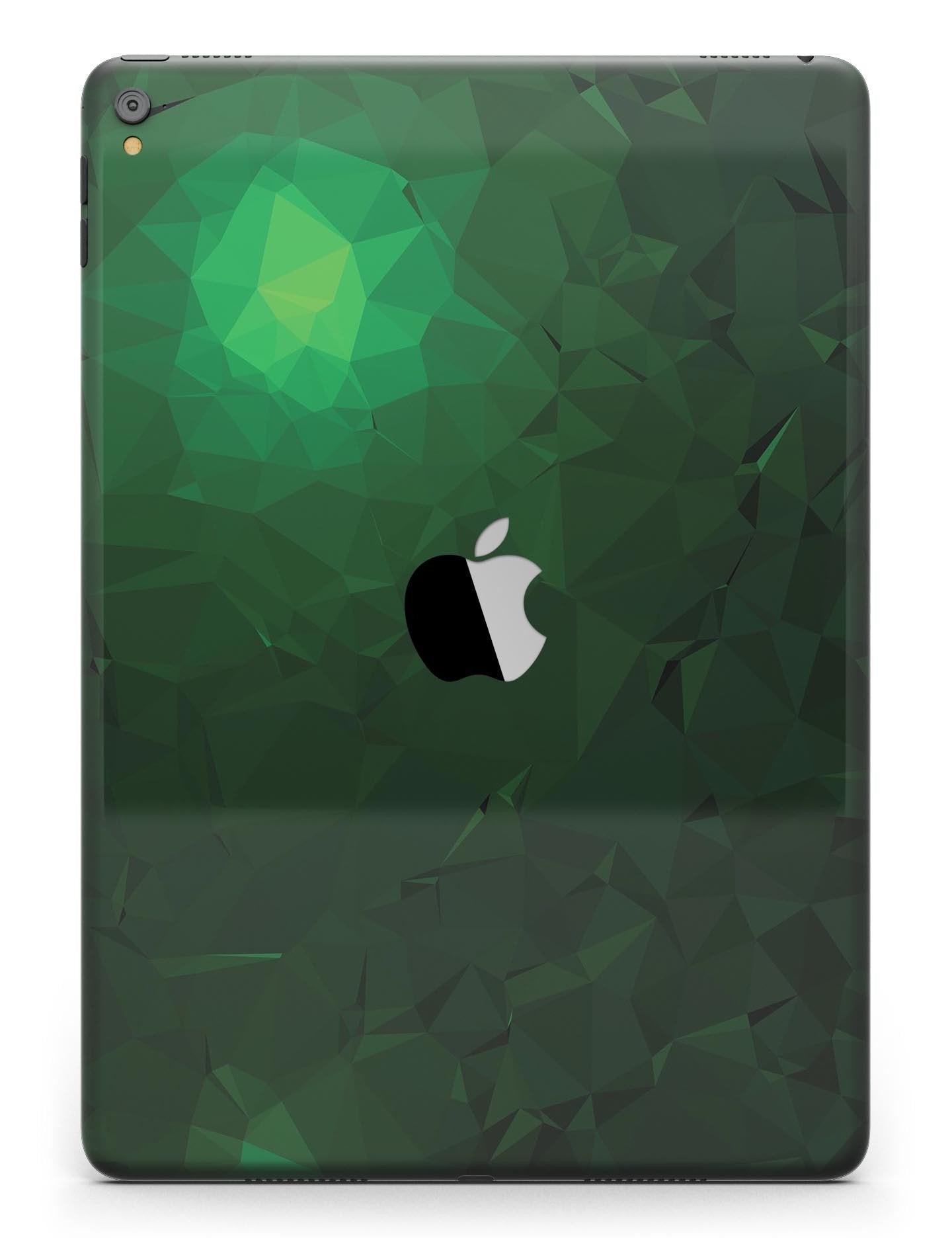 Abstract Green Geometric Shapes Full Body Skin for the iPad Pro (12.9"