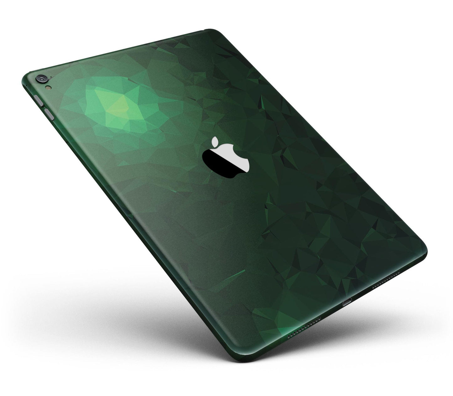 Abstract Green Geometric Shapes Full Body Skin for the iPad Pro (12.9"