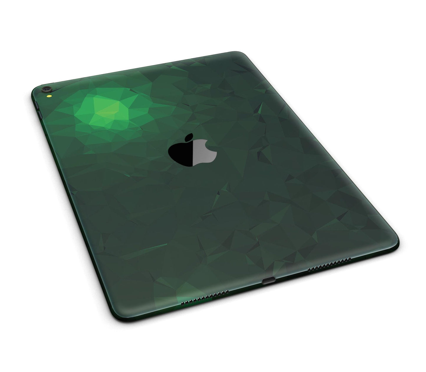Abstract Green Geometric Shapes Full Body Skin for the iPad Pro (12.9"