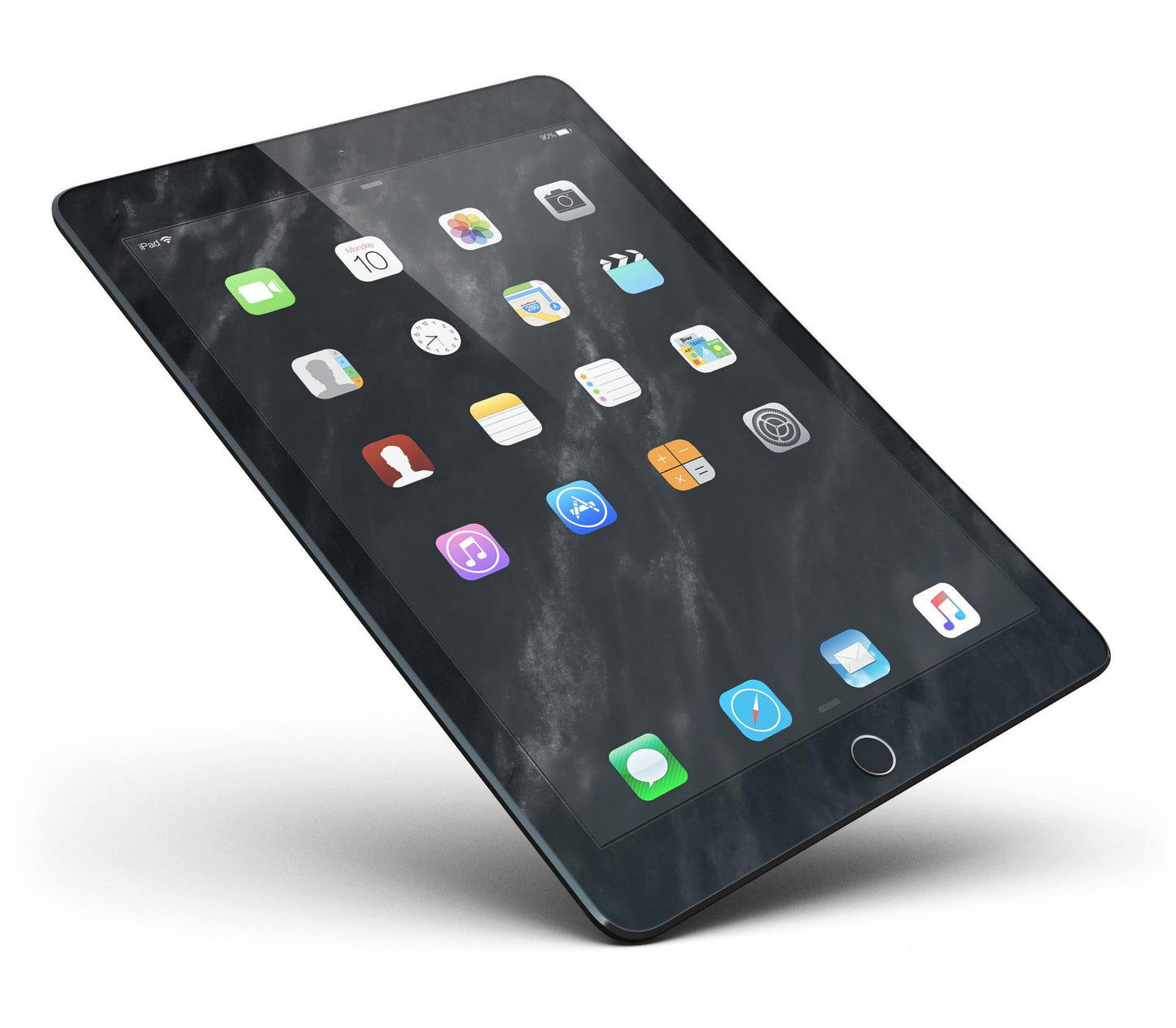 Black Marble Surface Full Body Skin for the iPad Pro (12.9" or 9.7"