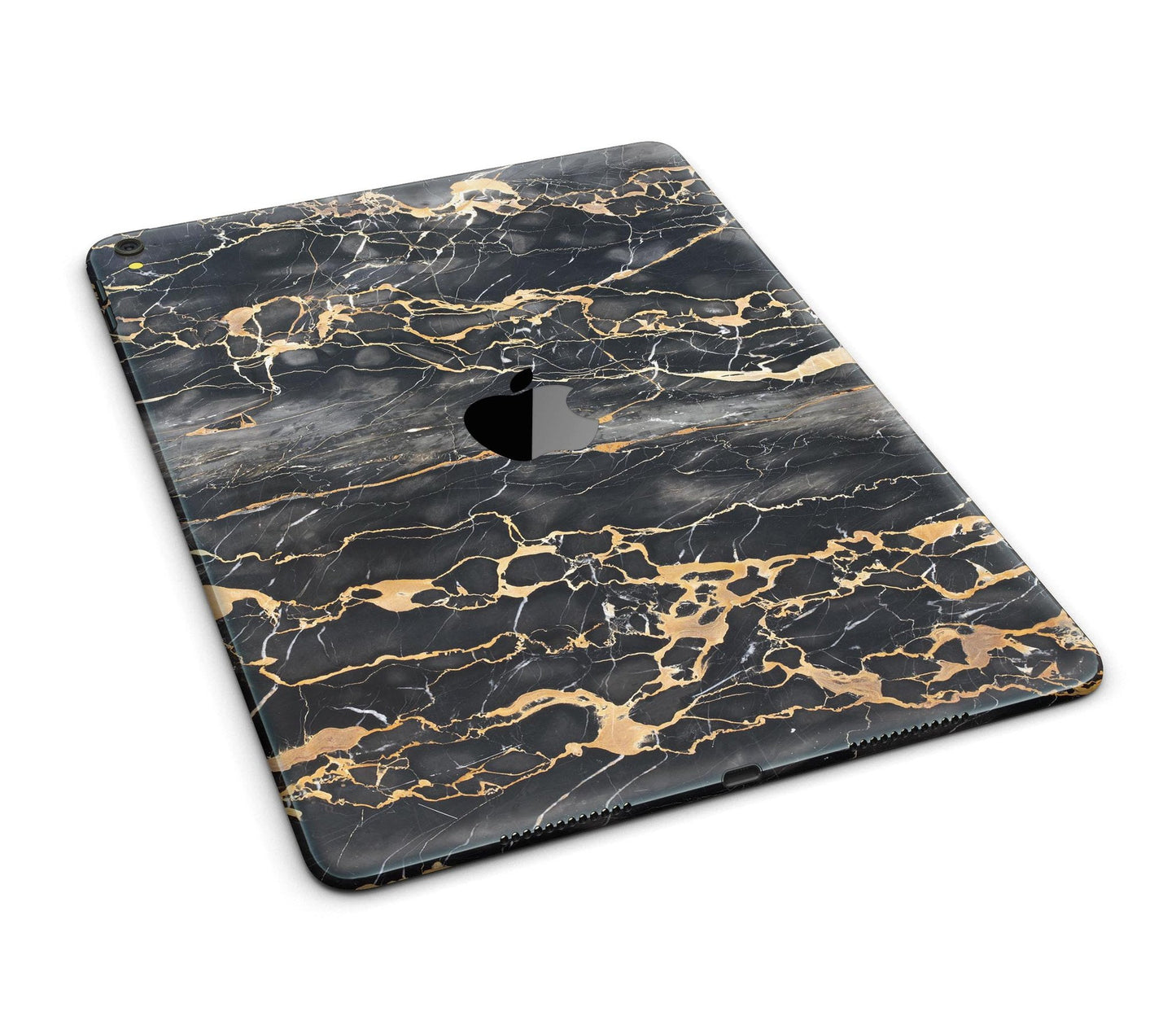 Black and Gold Marble Surface Full Body Skin for the iPad Pro (12.9"