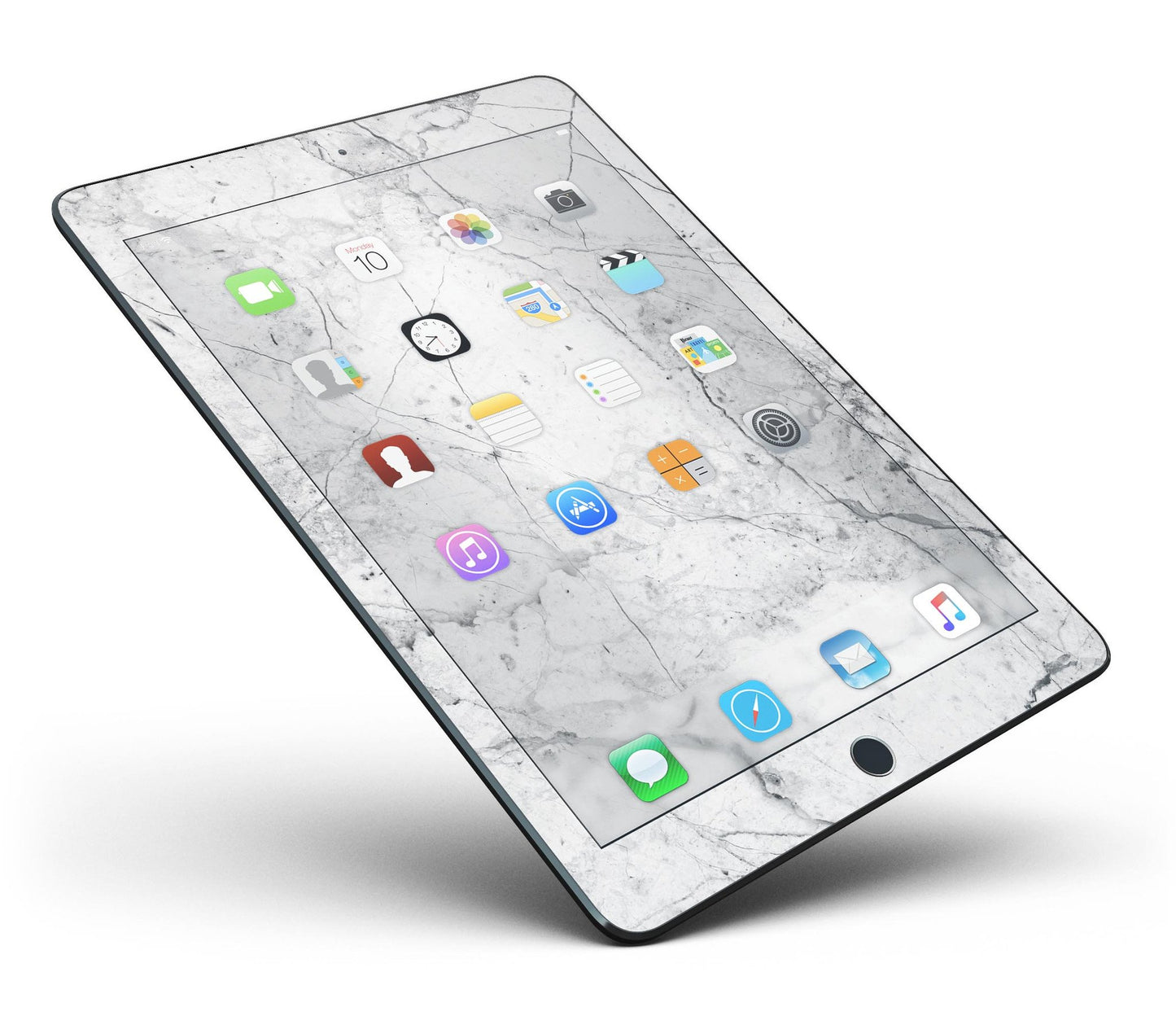 Cracked Marble Surface Full Body Skin for the iPad Pro (12.9" or 9.7"
