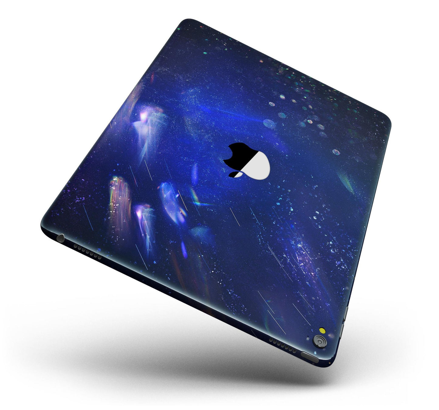 Deep Blue Unfocused Scratches Full Body Skin for the iPad Pro (12.9"