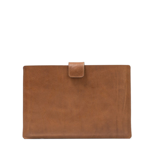 Leather Sleeve for iPad with Magnetic Strap