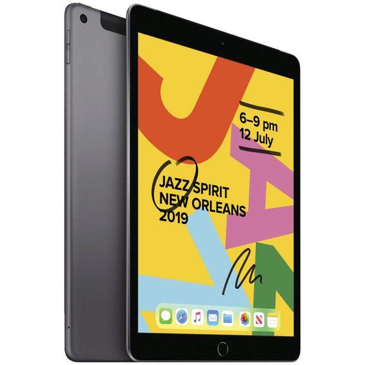 Apple iPad 10.2 G7 128GB Space Grey- Apple iPad with 10.2' Retina