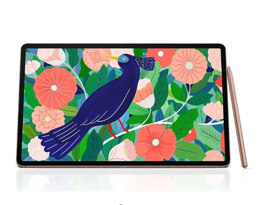 SAMSUNG Galaxy Tab S7+ Wi-Fi 128GB Mystic Bronze - 12.4' Display,