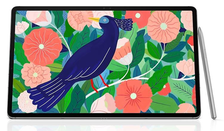 SAMSUNG Galaxy Tab S7 Wi-Fi 256GB Mystic Silver- 11.0' Display, 13MP