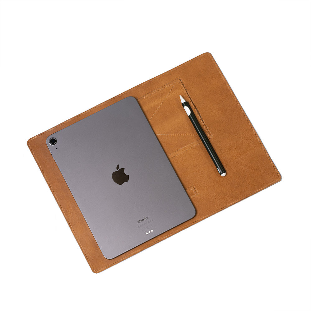 Full-Grain Leather Desktop Stand for iPad
