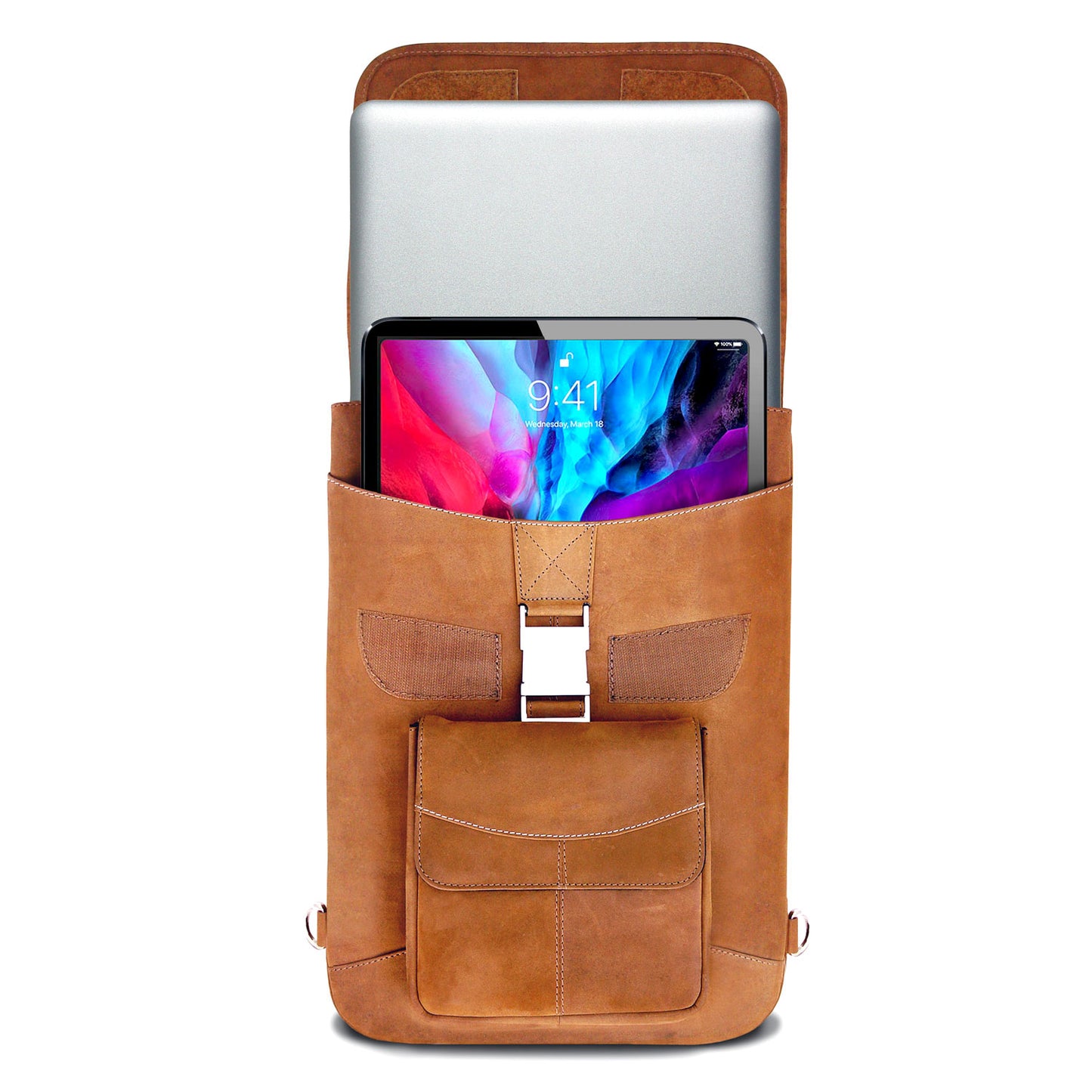 MacCase Premium Leather 16" MacBook Pro "Flight Jacket" BP / Case